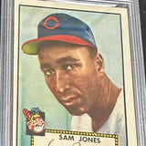 1952 Topps3Hi #382 Sam Jones rookie PSA 1 Nicer