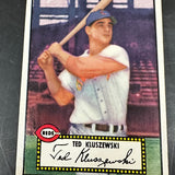 1952 Topps #29 Ted Kluszewski Ex/Mint