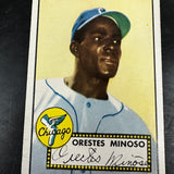 1952 Topps #195 Minnie Minoso rookie Ex/Mint