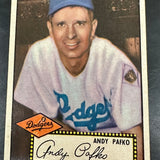 1952 Topps #1 Andy Pafko Ex