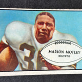 1953 Bowman #9 Marion Motley Ex+