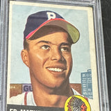 1953 Topps #37 Eddie Mathews PSA