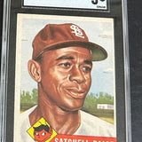 1953 Topps #220 Satchell Paige SGC 3 Sharp Corners!