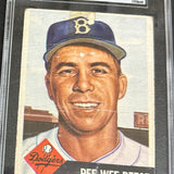 1953 Topps #76 Pee Wee Reese SGC 1