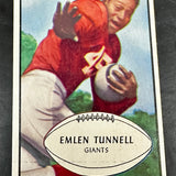 1953 Bowman #53 Emlen Tunnell Ex/Mint