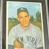 1954 Bowman #161 Yogi Berra SGC 4