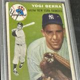 1954 Topps #50 Yogi Berra PSA 1 Nicer