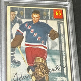 1954 Parkhurst #65 Johnny Bower PSA 4