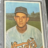 1954 Bowman #165 Johnny Groth PSA 8