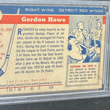 1954 Topps #8 Gordie Howe PSA 2