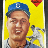 1954 Topps #132 Tonny Lasorda rookie VG