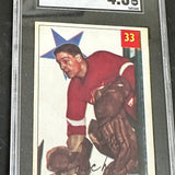1954 Parkhurst #33 Terry Sawchuk SGC 4.5