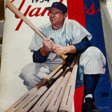 1954 NY Yankees Yearbook Ex+