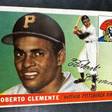 1955 Topps #164 Roberto Clemente rookie VG/EX