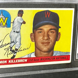 1955 Topps #124 Harmon Killebrew SGC 2