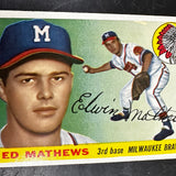 1955 Topps #155 Ed Mathews Ex+