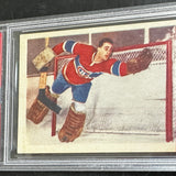 1955 Parkhurst #50 Jacques Plante rookie PSA 4