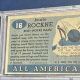 1955 Topps All American #16 Knute Rockne PSA 7