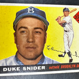 1955 Topps #210 Duke Snider VG/EX