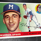 1955 Topps #31 Warren Spahn Ex/Mint