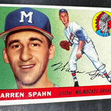 1955 Topps #31 Warren Spahn Ex+