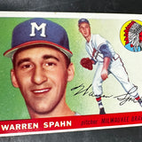 1955 Topps #31 Warren Spahn VG