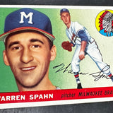 1955 Topps #31 Warren Spahn Ex+