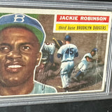 1956 Topps #30 Jackie Robinson PSA 2