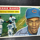 1956 Topps #15 Ernie Banks Ex to Ex+