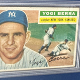1956 Topps #110 Yogi Berra PSA 1 Much Nicer