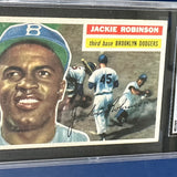 1956 Topps #30 Jackie Robinson SGC 3