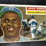 1956 Topps #30 Jackie Robinson EX