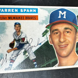 1956 Topps #10 Warren Spahn Ex/Mint