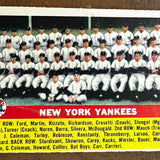 1956 Topps #251 Yankees Team Card Ex
