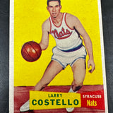 1957 Topps #33 Larry Costello rookie Ex+