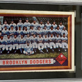 1957 Topps #324 Dodgers Team card SGC 6
