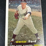 1957 Topps #25 Whitey Ford VG