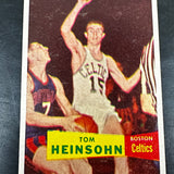 1957 Topps #19 Tom Heinsohn rookie Ex+