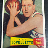 1957 Topps #78 Clyde Lovellette Ex+