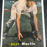 1957 Topps #62 Billy Martin Ex+