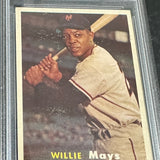 1957 Topps #10 Willie Mays PSA 4 Well Centered!