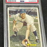 1957 Topps #30 Pee Wee Reese PSA 3 MK