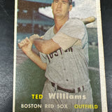 1957 Topps #1 Ted Williams VG