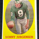 1958 Topps #90 Sonny Jurgensen rookie Ex+