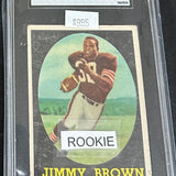 1958 Topps #62 Jim Brown rookie SGC 1.5