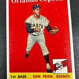 1958 Topps #343 Orlando Cepeda rookie Ex/Mint