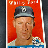 1958 Topps #320 Whitey Ford Ex to Ex+