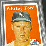 1958 Topps #320 Whitey Ford PSA 4