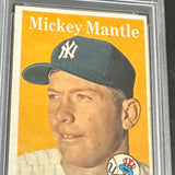 1958 Topps #150 Mickey Mantle PSA 5