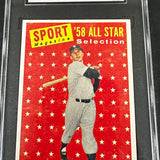 1958 Topps #487 Mickey Mantle All Star SGC 3.5
